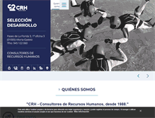 Tablet Screenshot of crhconsultores.com